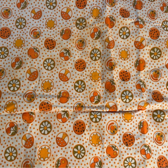 Vintage fabric baby crib blanket duvet - Picture 3 of 6